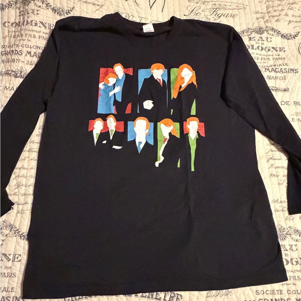 Weasley family Long Sleeve Black Shirt